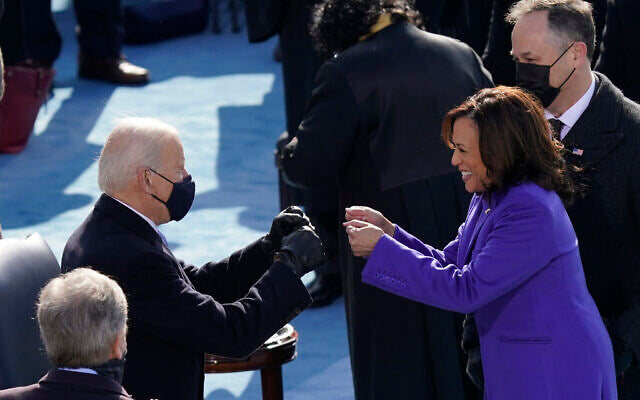Throwback: Kamala Harris sworn in as first female and Black US vice president