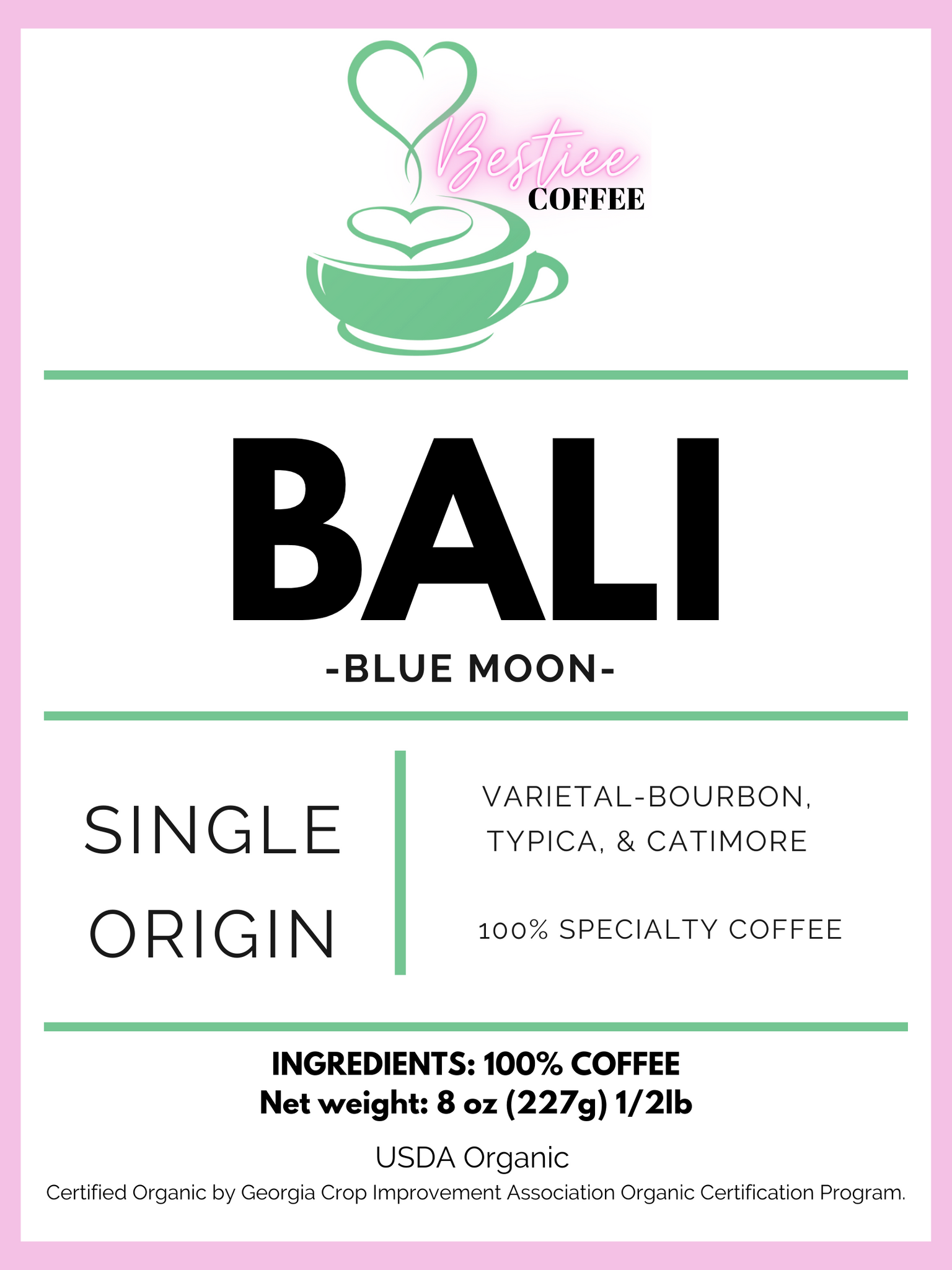 BALI - Bestiee Coffee