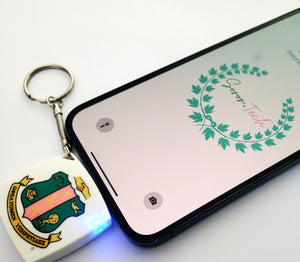 The Alpha Kappa Alpha Sorority, Incorporated Power Bank Keychain